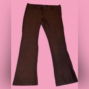 Brown Wide Leg Pants